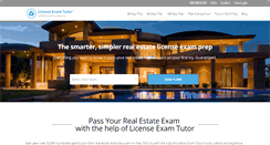 Desktop Screenshot of licensetutor.com